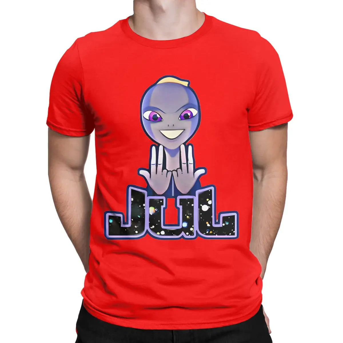 T-shirt Jul – Edition Or & Platine | 100 % Coton | Graphique Rap Français
