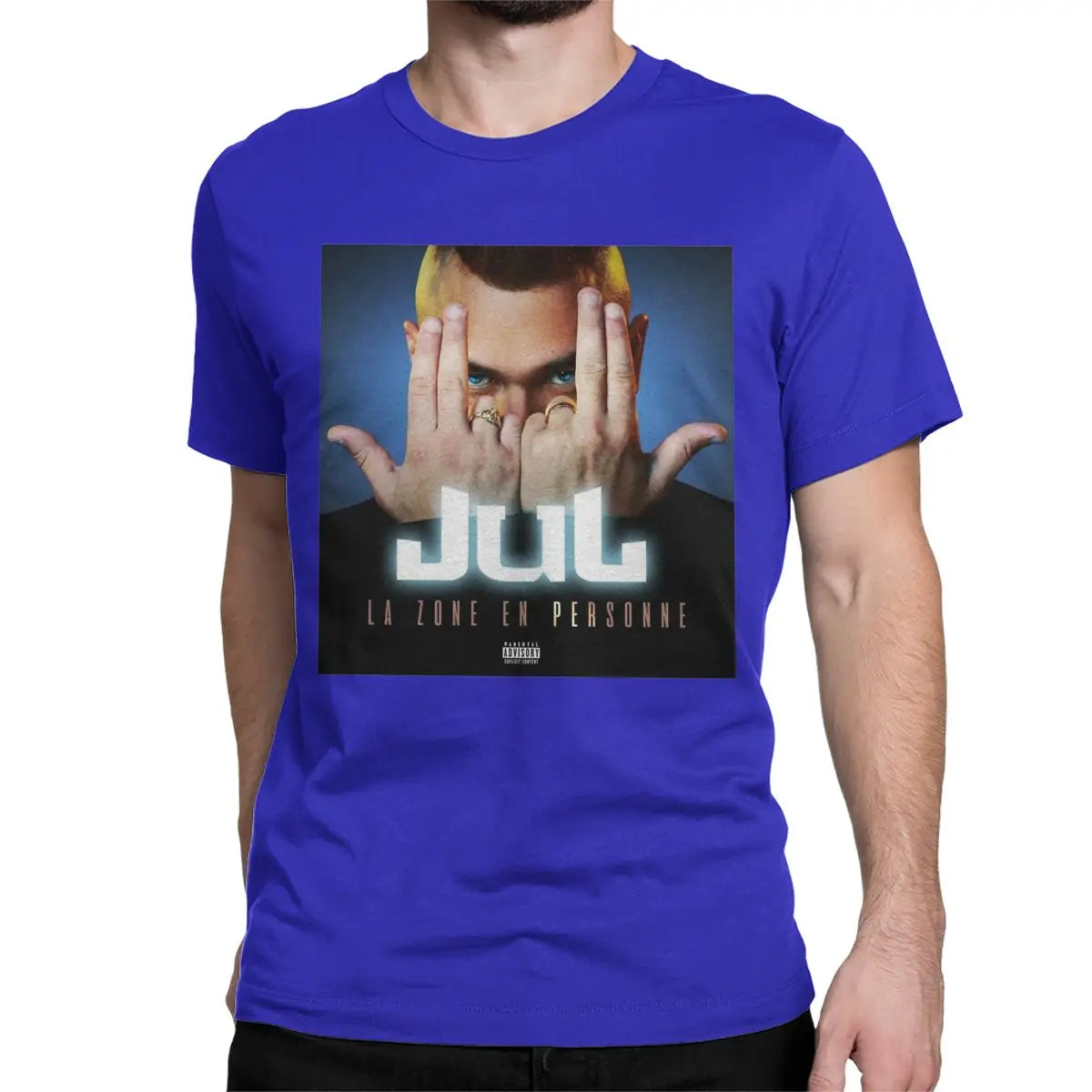 Maillot Jul – T-shirt Unisexe Logo Rap | Manches Courtes | 100 % Coton Été
