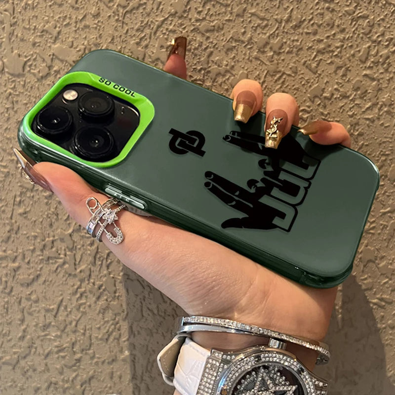 Coque Jul “C’est pas des LOL” – Finition Mate Antichoc | iPhone 13 à 16 Pro Max