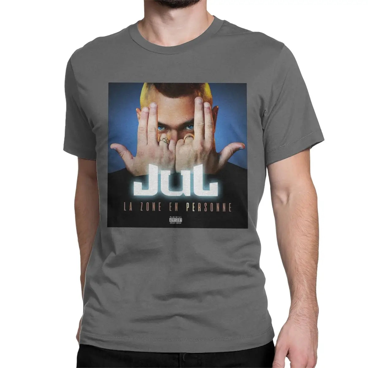 Maillot Jul – T-shirt Unisexe Logo Rap | Manches Courtes | 100 % Coton Été
