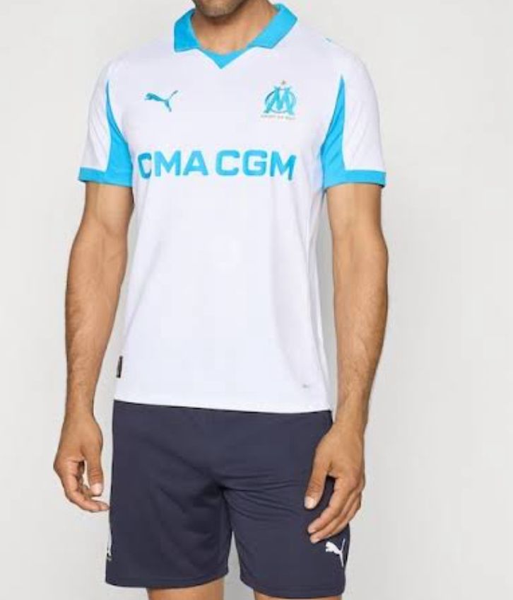 Maillot Officiel Olympique de Marseille 2025/2026 – Domicile