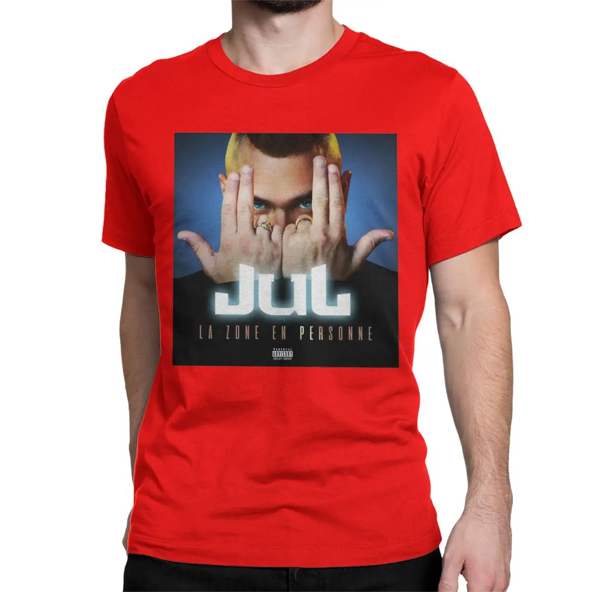 Maillot Jul – T-shirt Unisexe Logo Rap | Manches Courtes | 100 % Coton Été