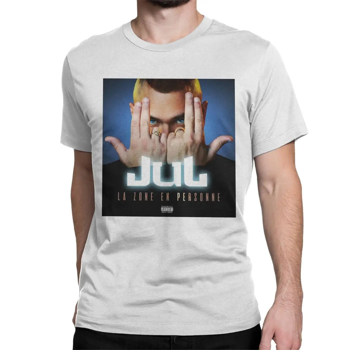 Maillot Jul – T-shirt Unisexe Logo Rap | Manches Courtes | 100 % Coton Été