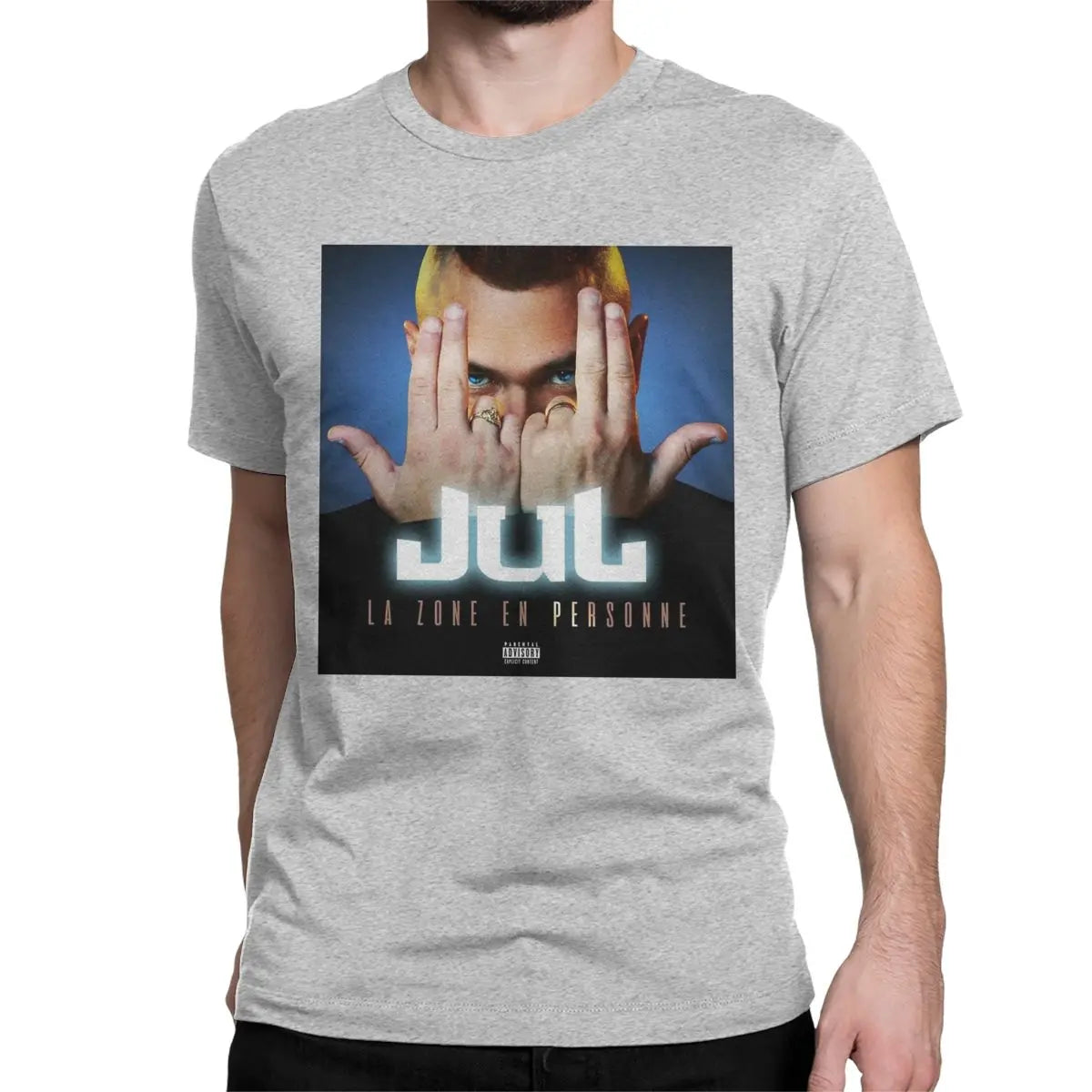 Maillot Jul – T-shirt Unisexe Logo Rap | Manches Courtes | 100 % Coton Été