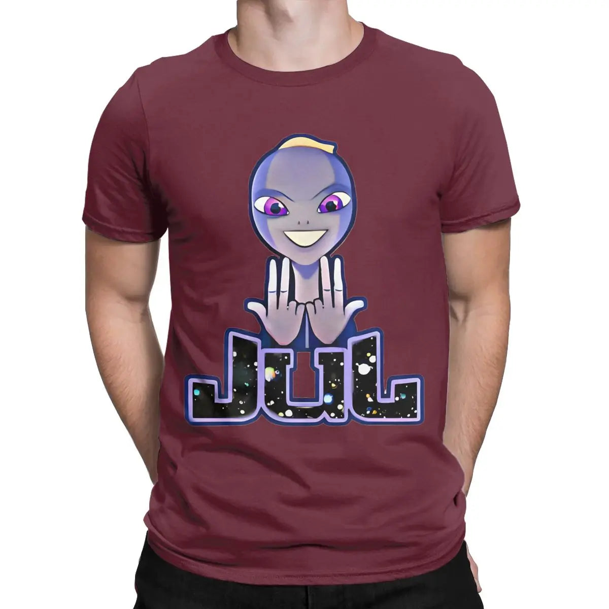 T-shirt Jul – Edition Or & Platine | 100 % Coton | Graphique Rap Français