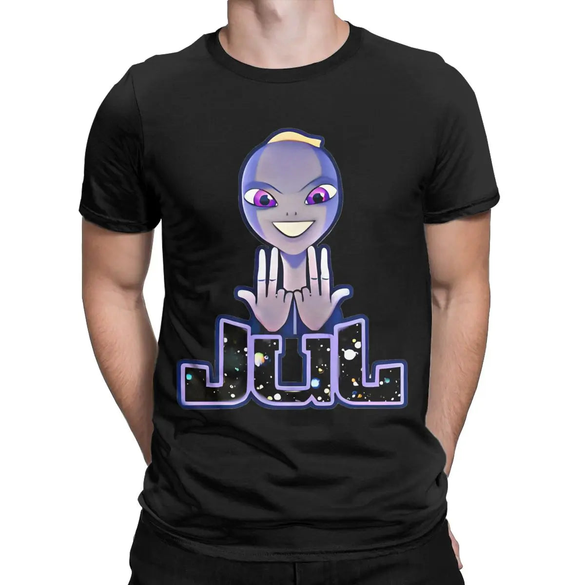 T-shirt Jul – Edition Or & Platine | 100 % Coton | Graphique Rap Français