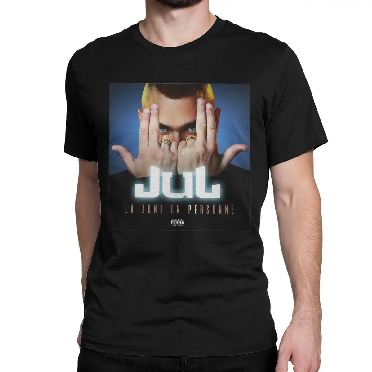 Maillot Jul – T-shirt Unisexe Logo Rap | Manches Courtes | 100 % Coton Été