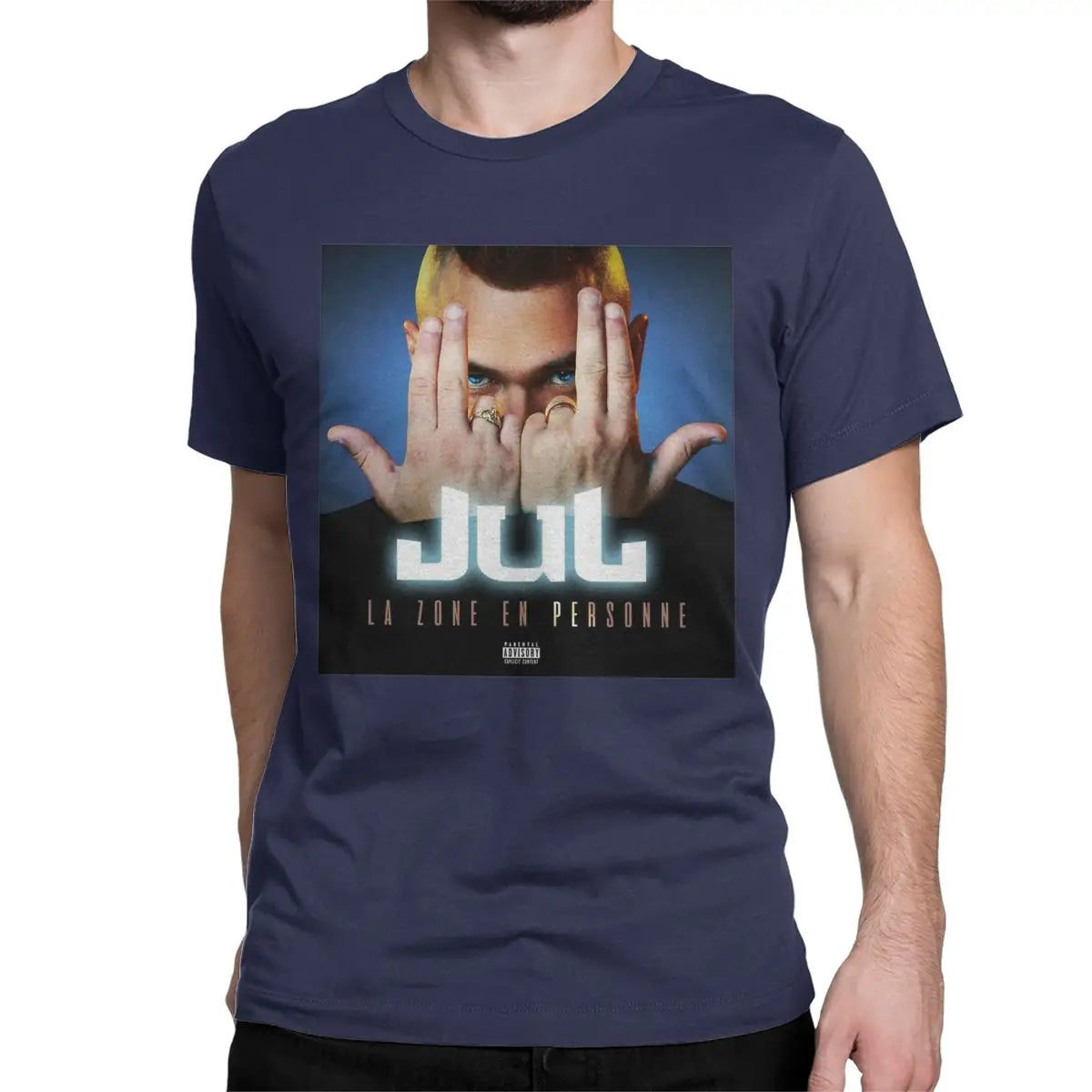 Maillot Jul – T-shirt Unisexe Logo Rap | Manches Courtes | 100 % Coton Été