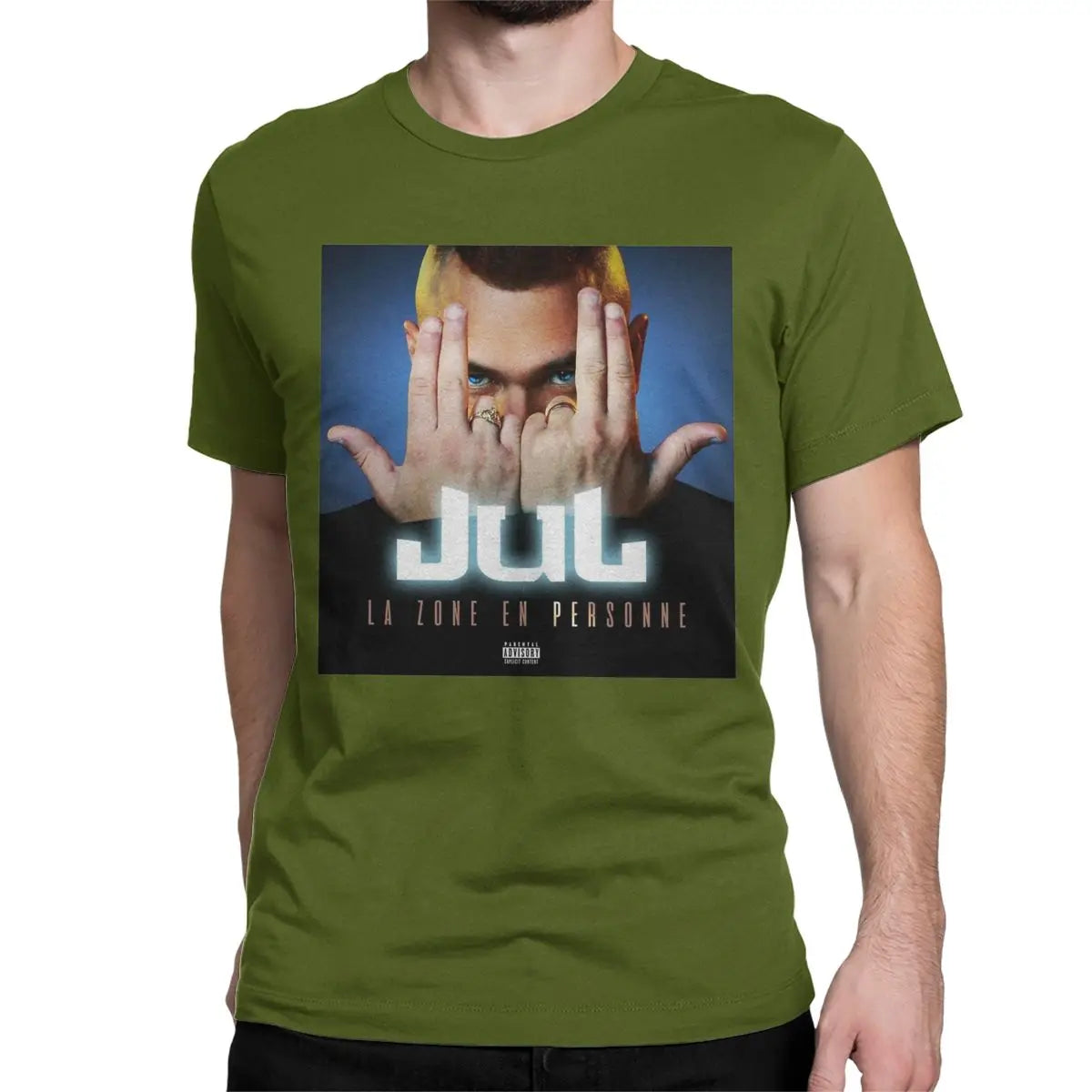 Maillot Jul – T-shirt Unisexe Logo Rap | Manches Courtes | 100 % Coton Été
