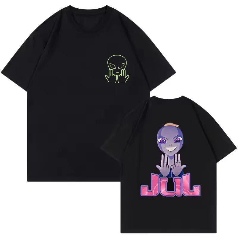 T-shirt Jul – Graphique | 100 % Coton Premium | Manches Courtes