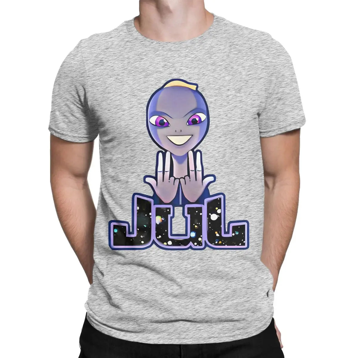 T-shirt Jul – Edition Or & Platine | 100 % Coton | Graphique Rap Français