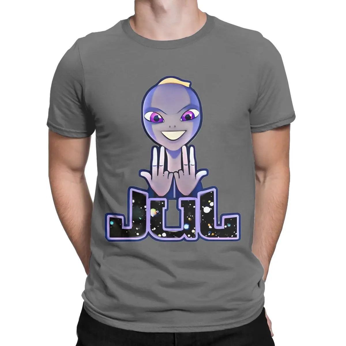 T-shirt Jul – Edition Or & Platine | 100 % Coton | Graphique Rap Français