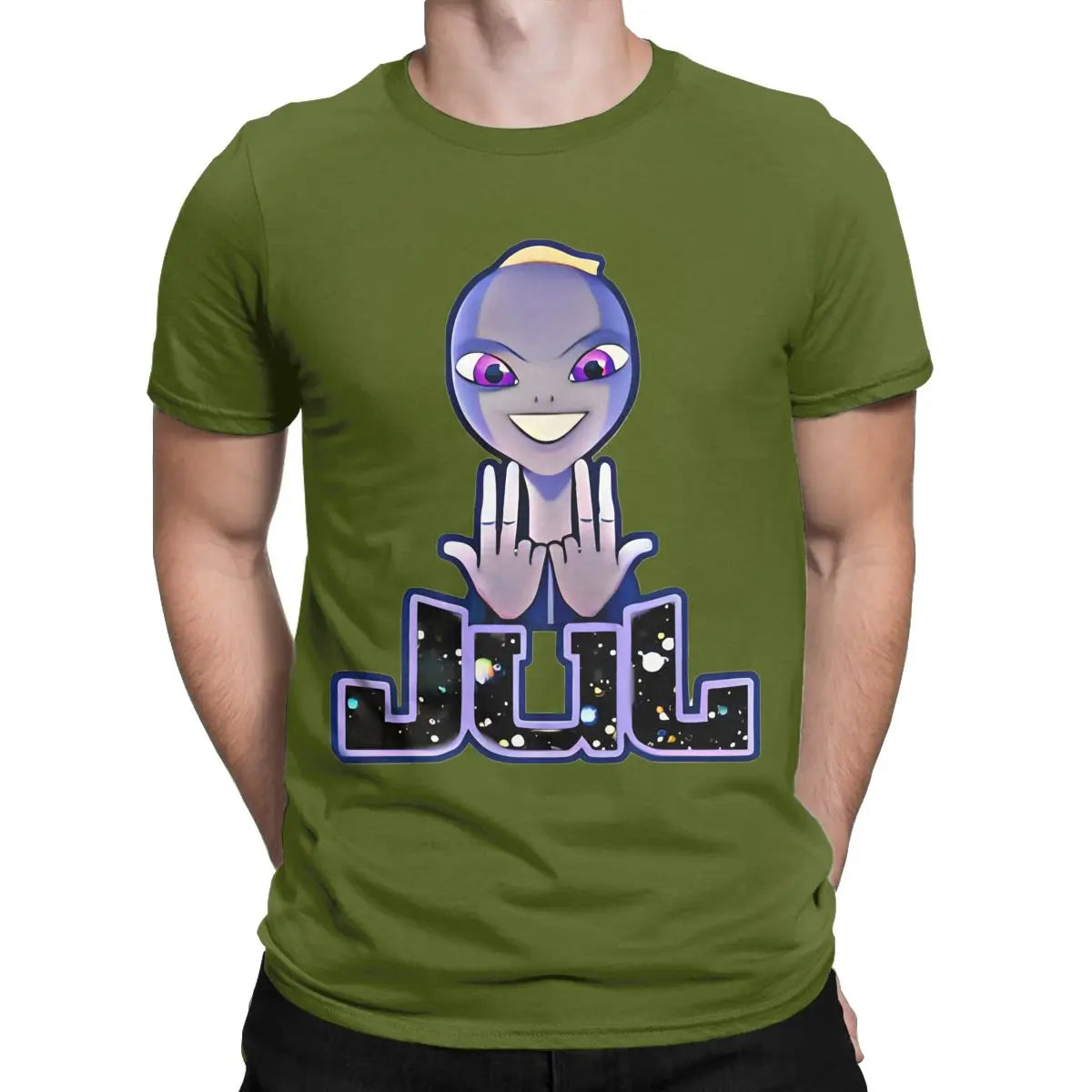 T-shirt Jul – Edition Or & Platine | 100 % Coton | Graphique Rap Français