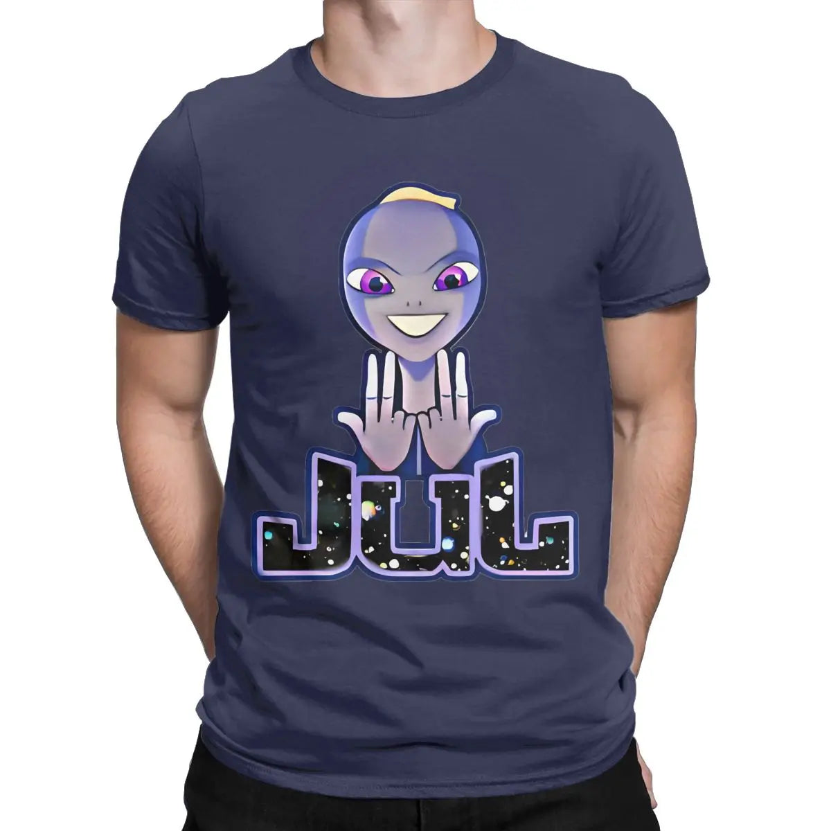 T-shirt Jul – Edition Or & Platine | 100 % Coton | Graphique Rap Français