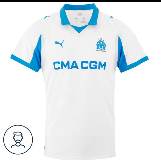 Maillot Officiel Olympique de Marseille 2025/2026 – Domicile
